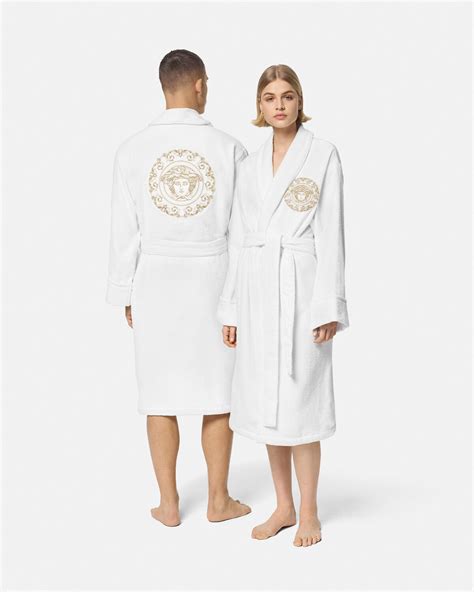 versace medusa bathrobe|Unisex Bathrobes & Robes .